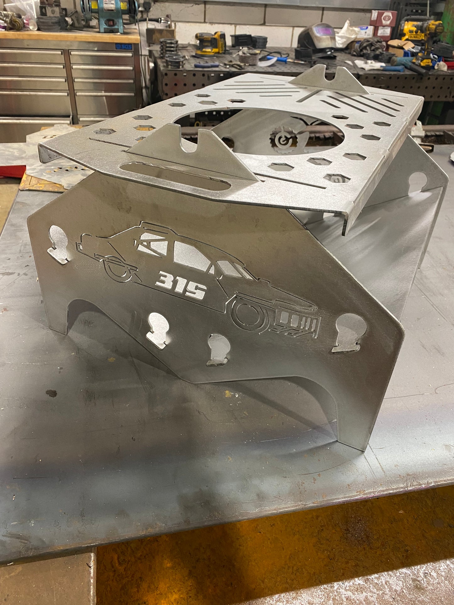 Formula 2 Stock Car Collapsible fire pit