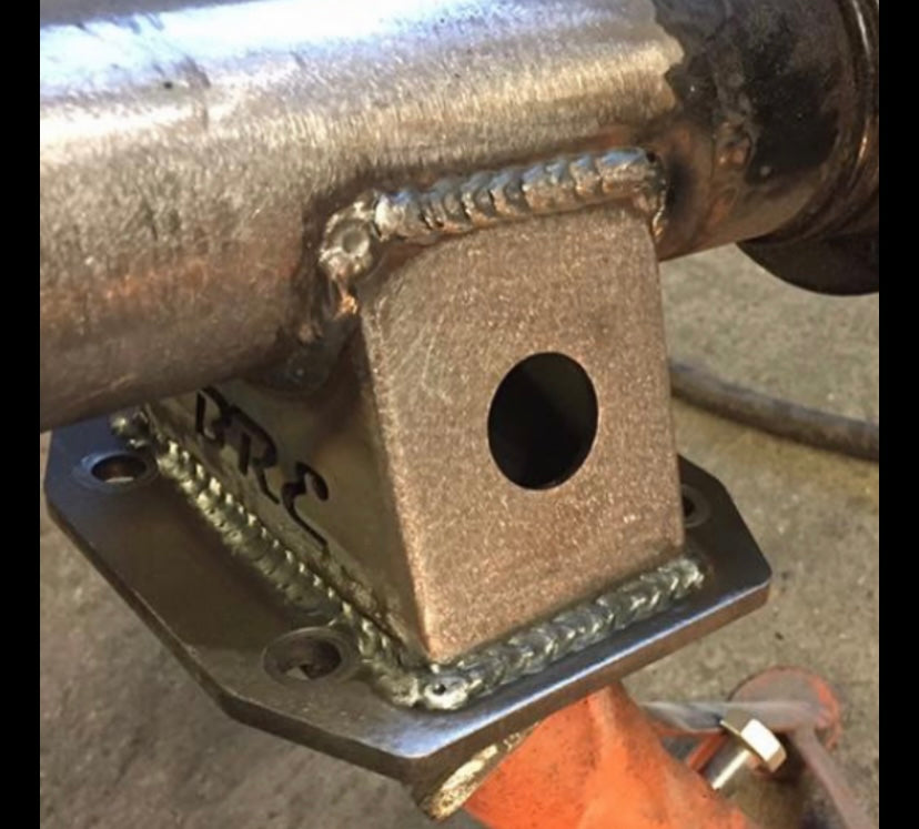 English Axle lowering saddles (Weld in place)