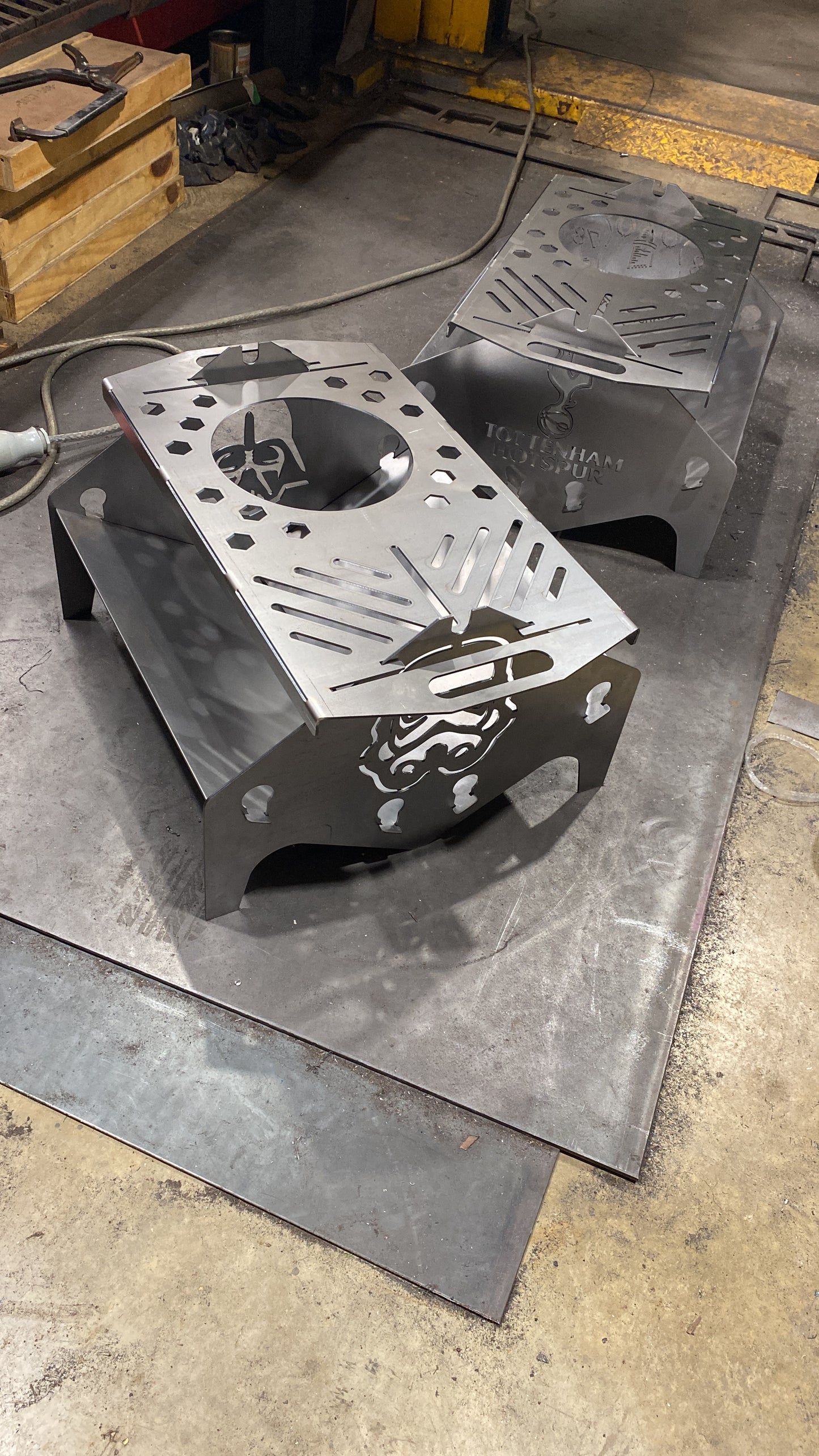 Star Wars style fire pit