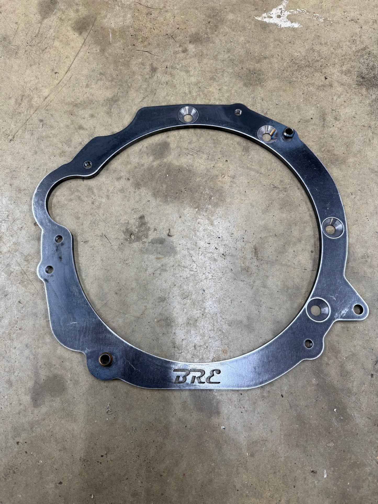 Volvo Red block to RX8 adaptor plate