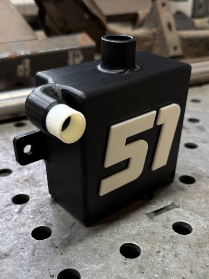 Oil catch tank 0.5l breather tank