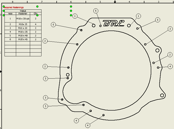 Zetec/2.3 Galaxy/Pinto/Crossflow/BDA to MX5 NC N7 5 Speed Gearbox Adaptor Plate - Cable Clutch - Passenger side starter