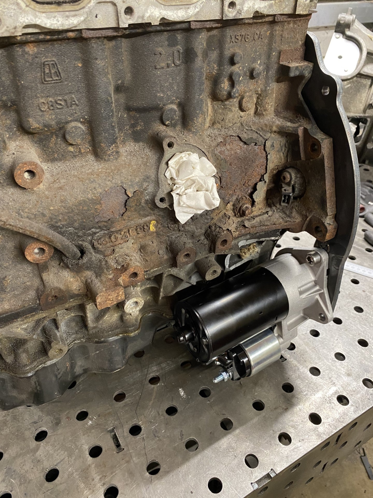 Zetec/2.3 Galaxy RX8, MX5 and Type 9 Gearbox Starter Motor Bottom Mounted Solenoid