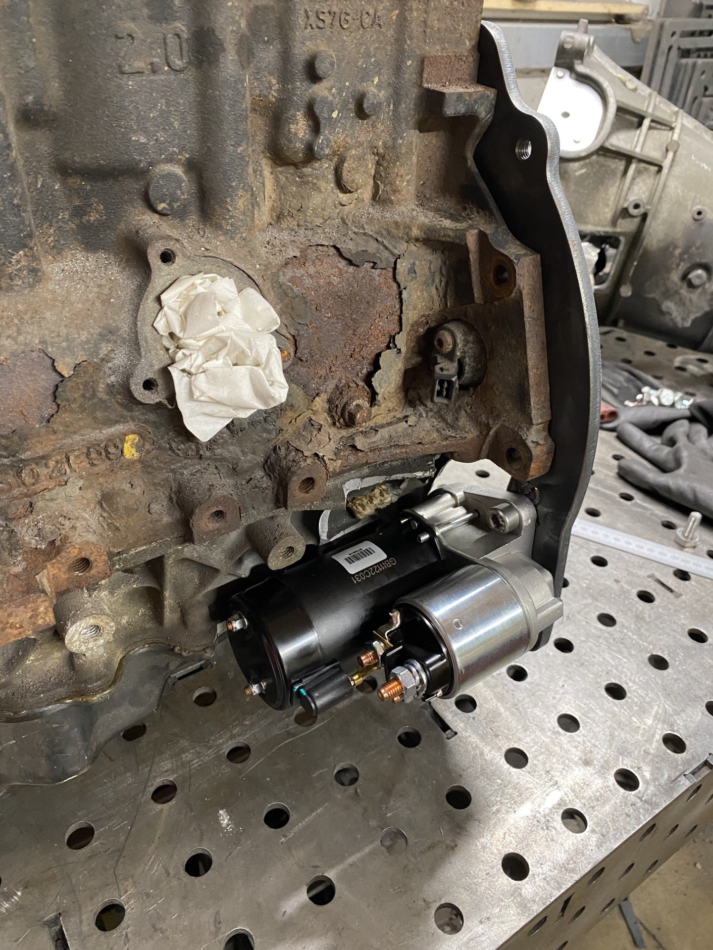 Zetec/2.3 Galaxy RX8, MX5 and Type 9 Gearbox Starter Motor Top Mounted Solenoid