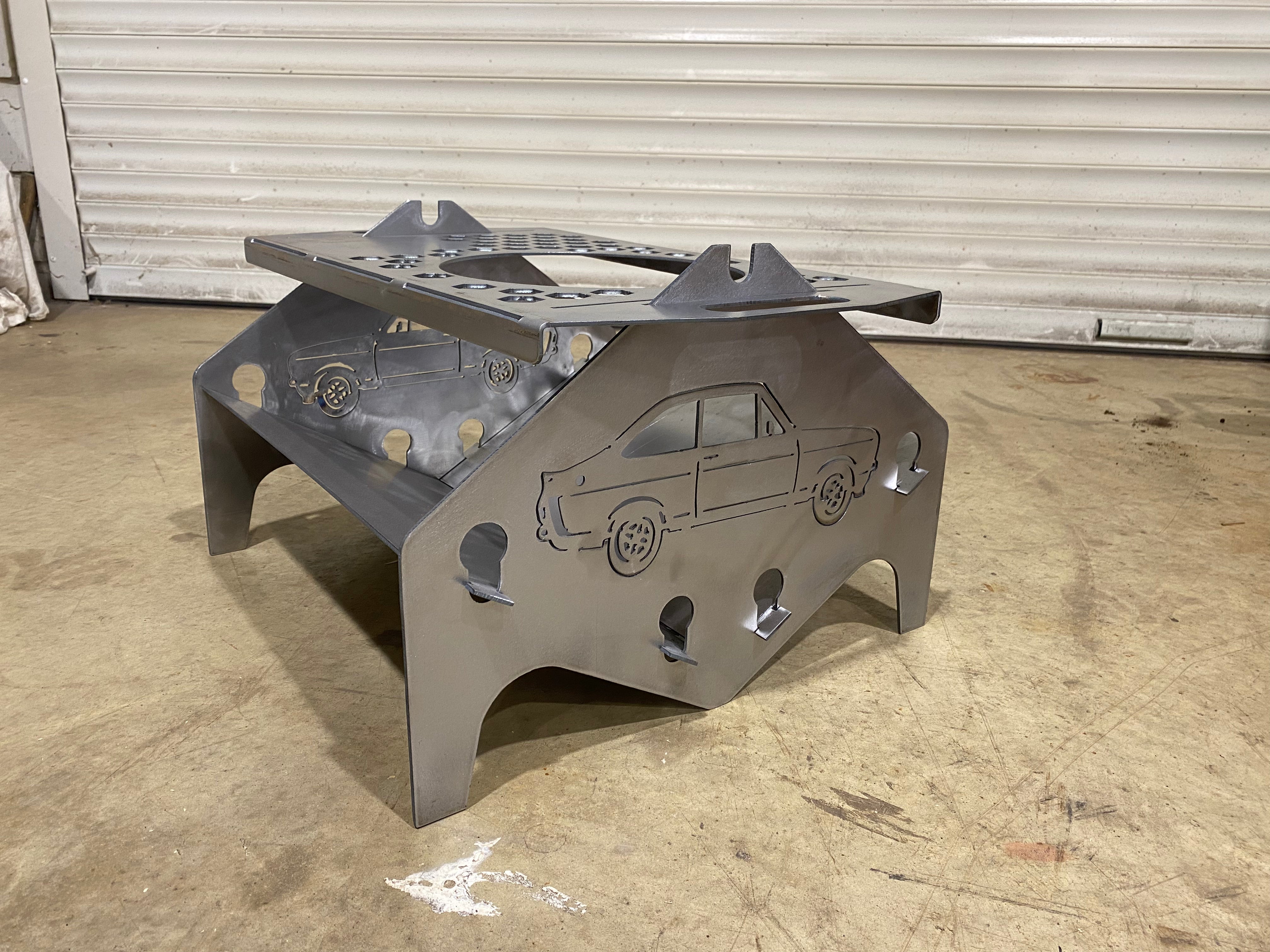 Mk2 Escort Collapsible Fire pit – Butcher Race Engineering