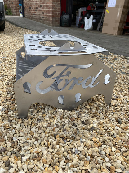 Ford Logo Collapsible Firepit