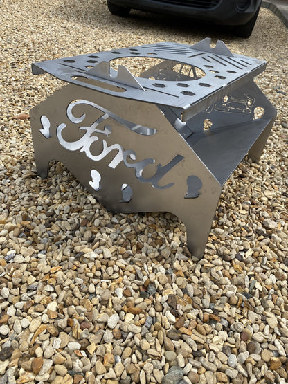 Ford Logo Collapsible Firepit