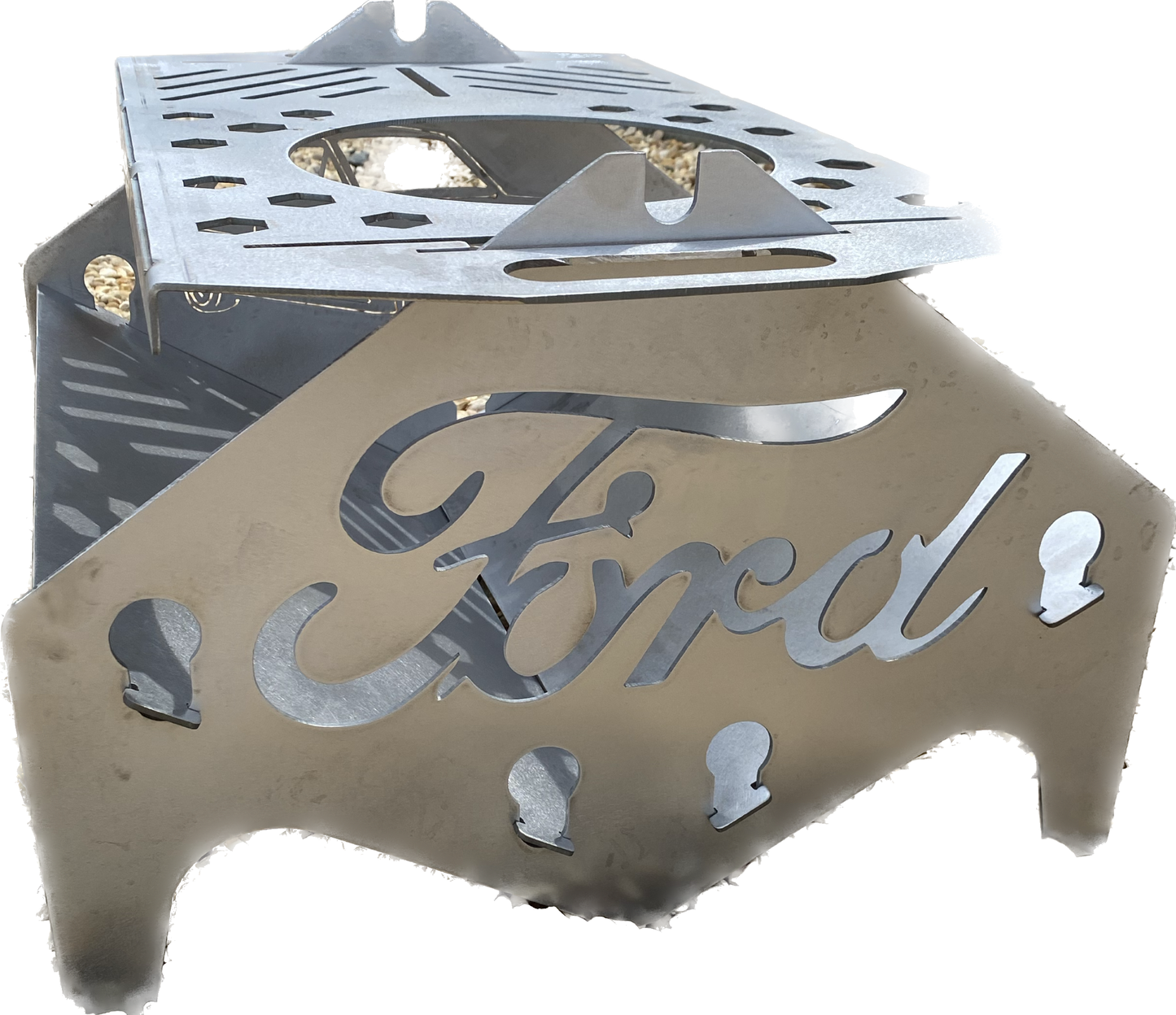 Ford Logo Collapsible Firepit